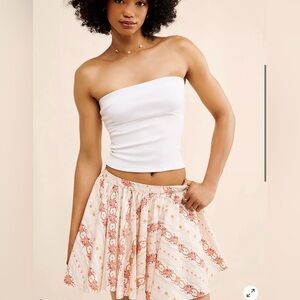 Free People Gaia Floral Skirt